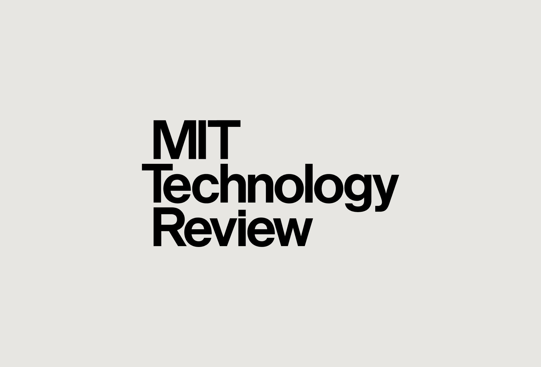 MIT Tech Review